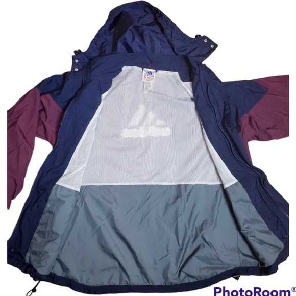 VINTAGE ADIDAS JACKET + INNER FLEECE - Picture 5 of 9